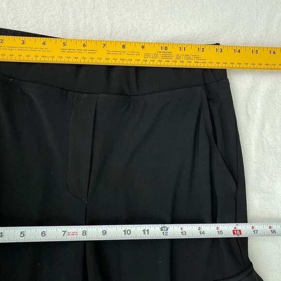Joseph Ribkoff Black Cargo Pull-On Stretch Jogger Pants Women Size 8 - Picture 9 of 11